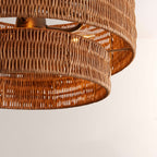 Weavefall Flush Mount