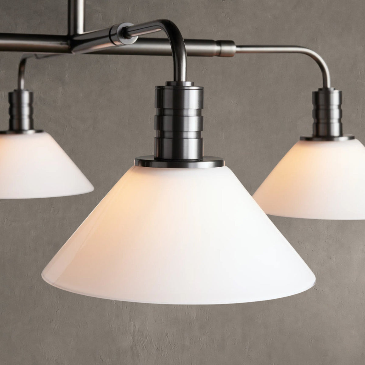 Conehaven Glass Round Chandelier 30'' 52''