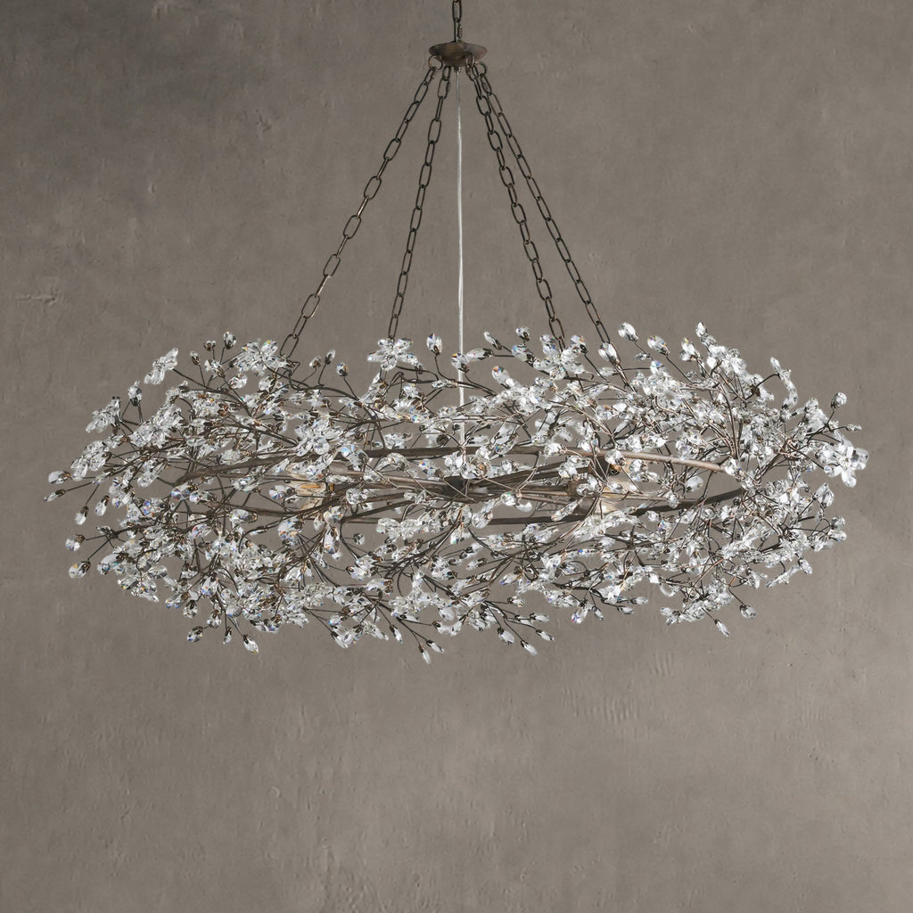Bloomtress Crown Chandelier 39" 48" 60"