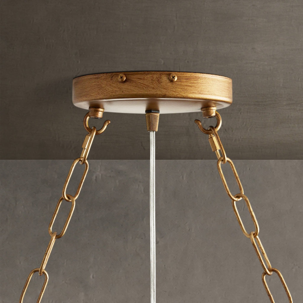 Gembough Oval Crystal Ball 7 Light Chandelier