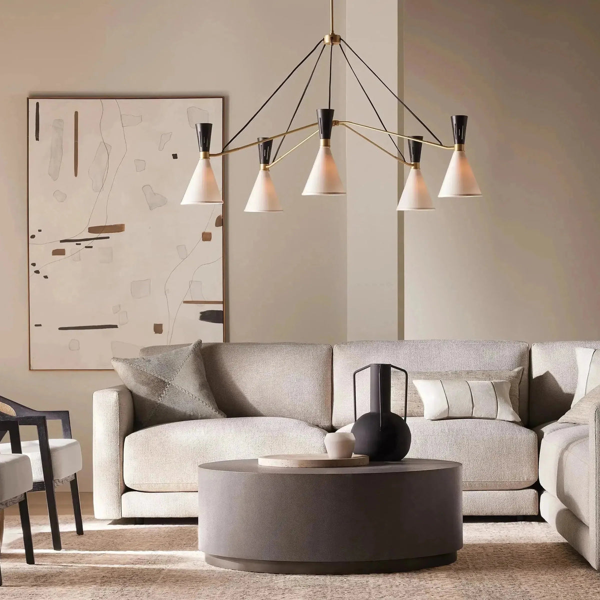 Cordlyre 5-Light Round Chandelier