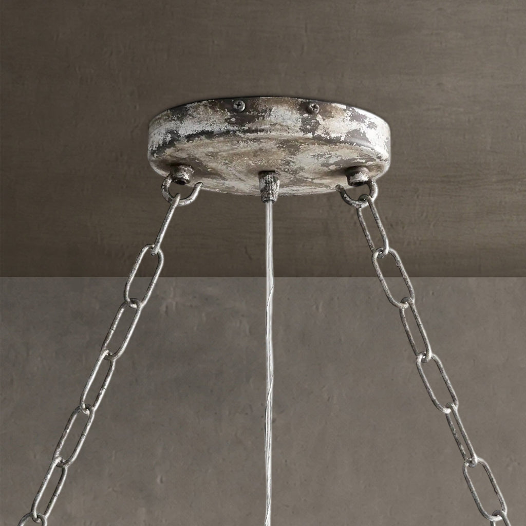 Gembough Oval Crystal Ball 7 Light Chandelier