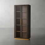 Finelle Glass Tall Cabinet