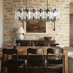 Gleamframe Rectangular Chandelier 12/16 Light