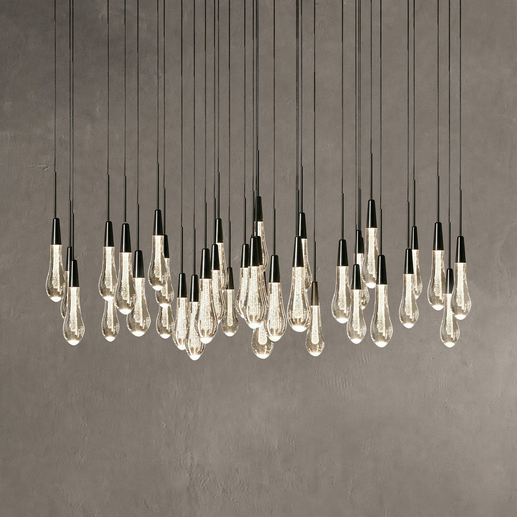 Rillfall Round Chandelier 17" 24" 36“48‘’ 58“