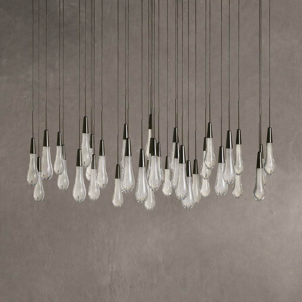 Rillfall Round Chandelier 17" 24" 36“48‘’ 58“