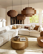 Weavefall Chandelier 28'' 40''D