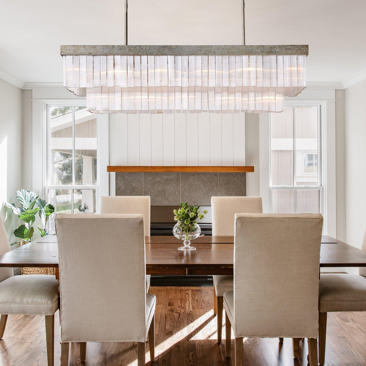 Sparveil Rectangular Chandelier 49''59''