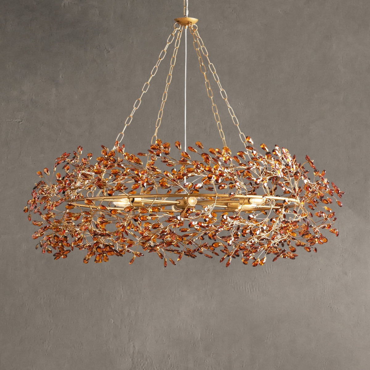 Bloomtress Crown Chandelier 39" 48" 60"