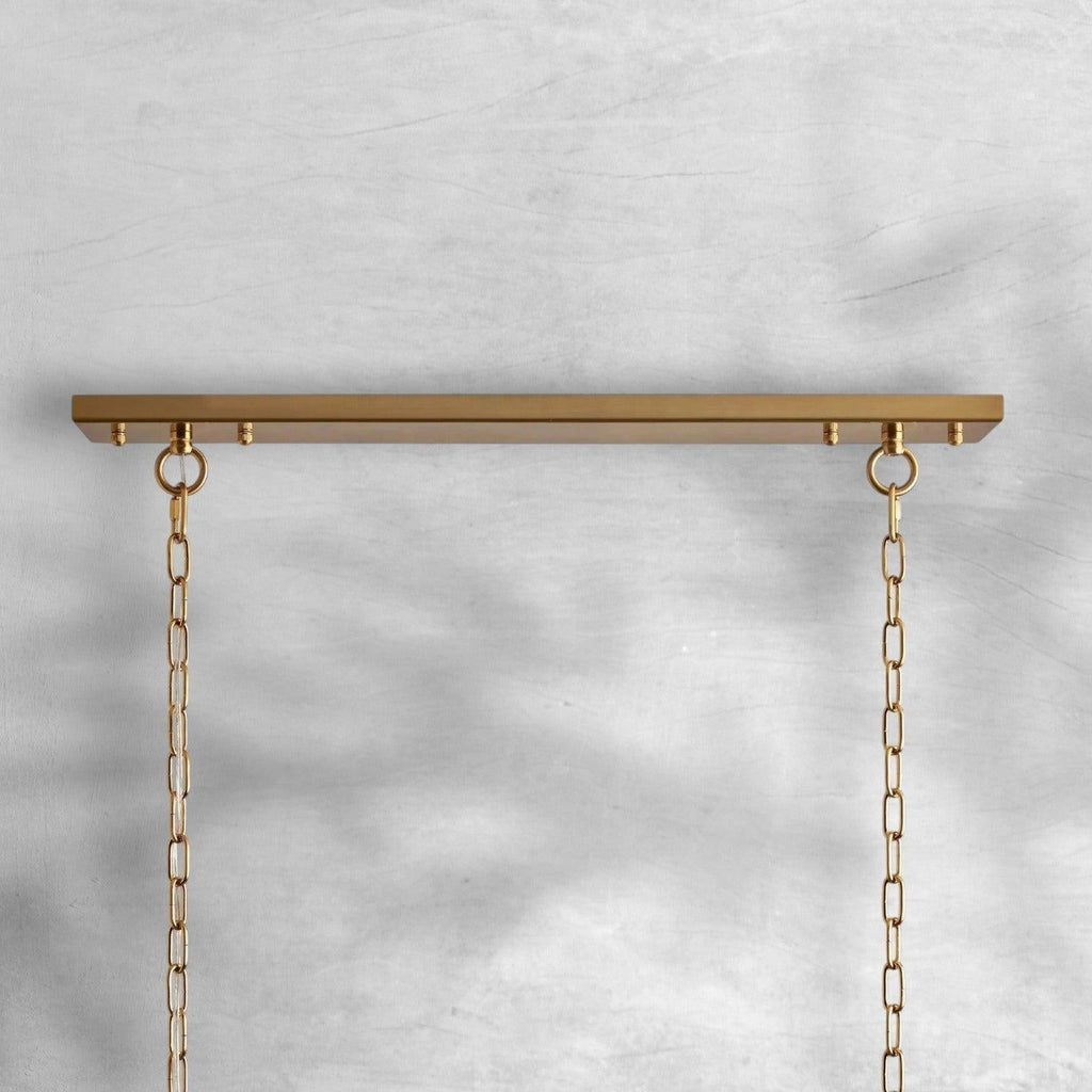 Gleamframe Rectangular Chandelier 12/16 Light