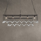 Gembough Crystal Ball Rectangular Chandelier 47'' 60''