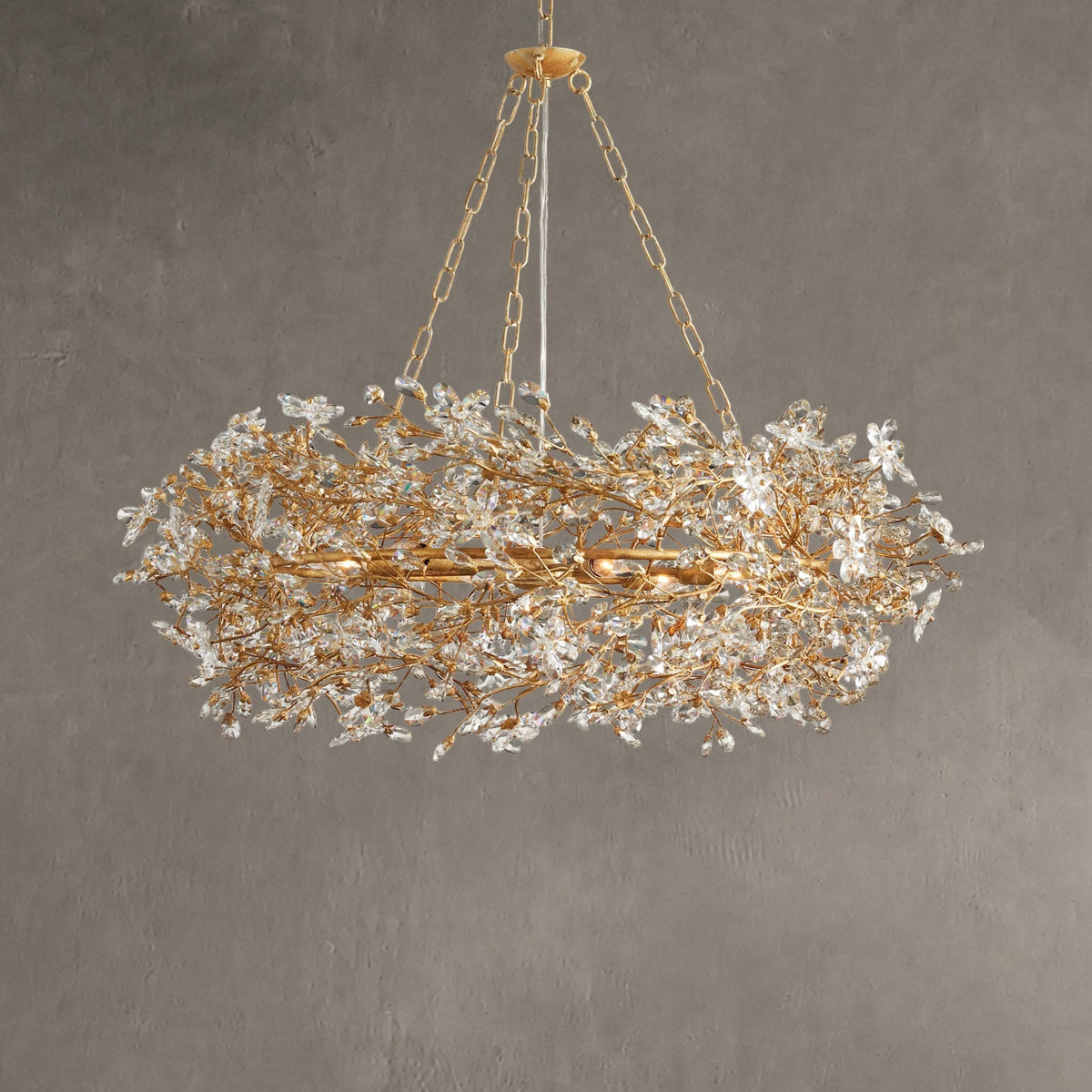 Bloomtress Crown Chandelier 39" 48" 60"