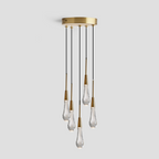 Rillfall Cluster Crystal Pendant 3 Light 5 Light 7Light