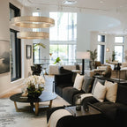 Lightbound 2-Tier Round Chandelier