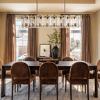Gleamframe Rectangular Chandelier 12/16 Light