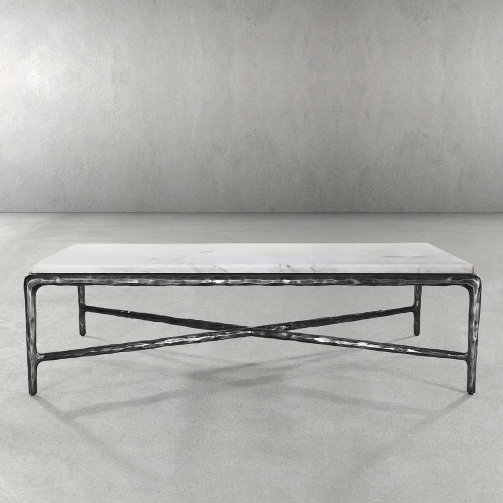 Thadson Rectangle Marble Coffee Table 48" 55" 60" 67"