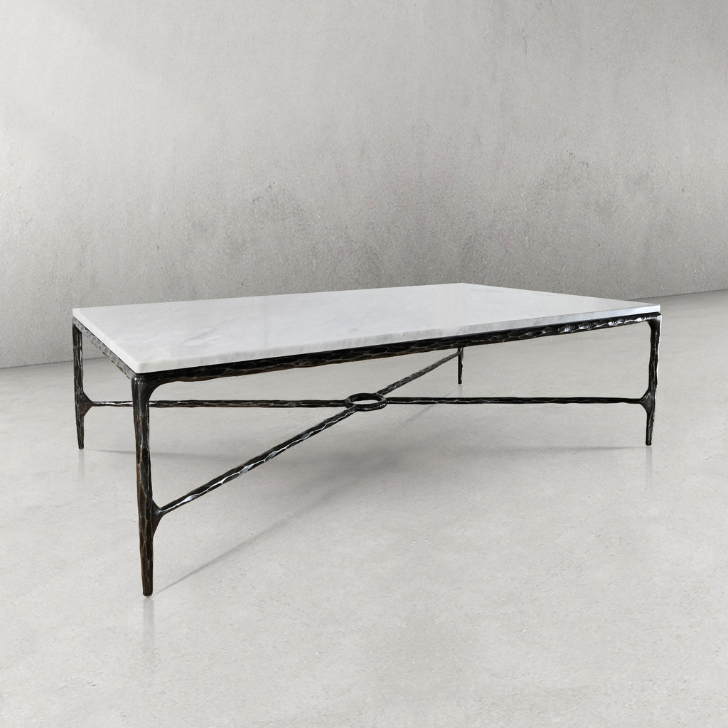 Thadson Rectangle Marble Coffee Table 48" 55" 60" 67"