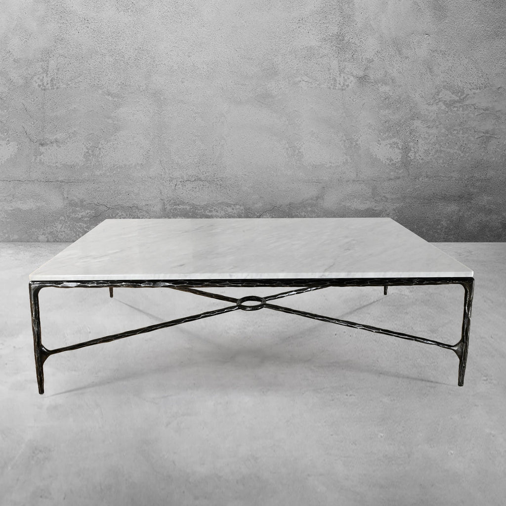 Thadson Rectangle Marble Coffee Table 48" 55" 60" 67"