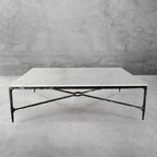 Thadson Rectangle Marble Coffee Table 48" 55" 60" 67"