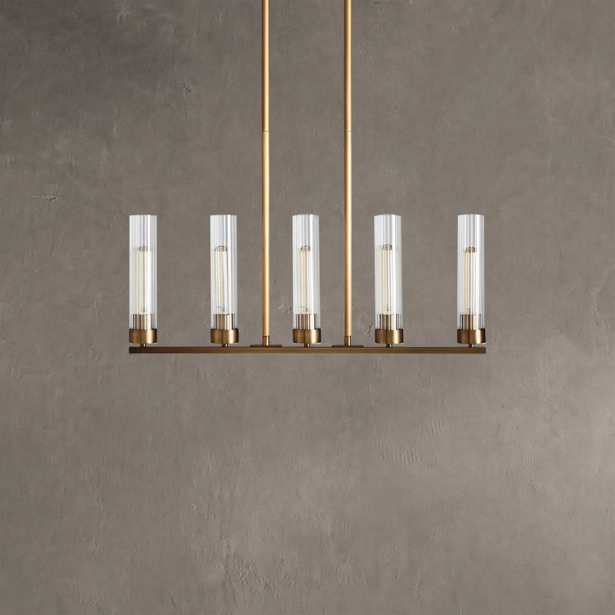Flutecourt Linear Chandelier