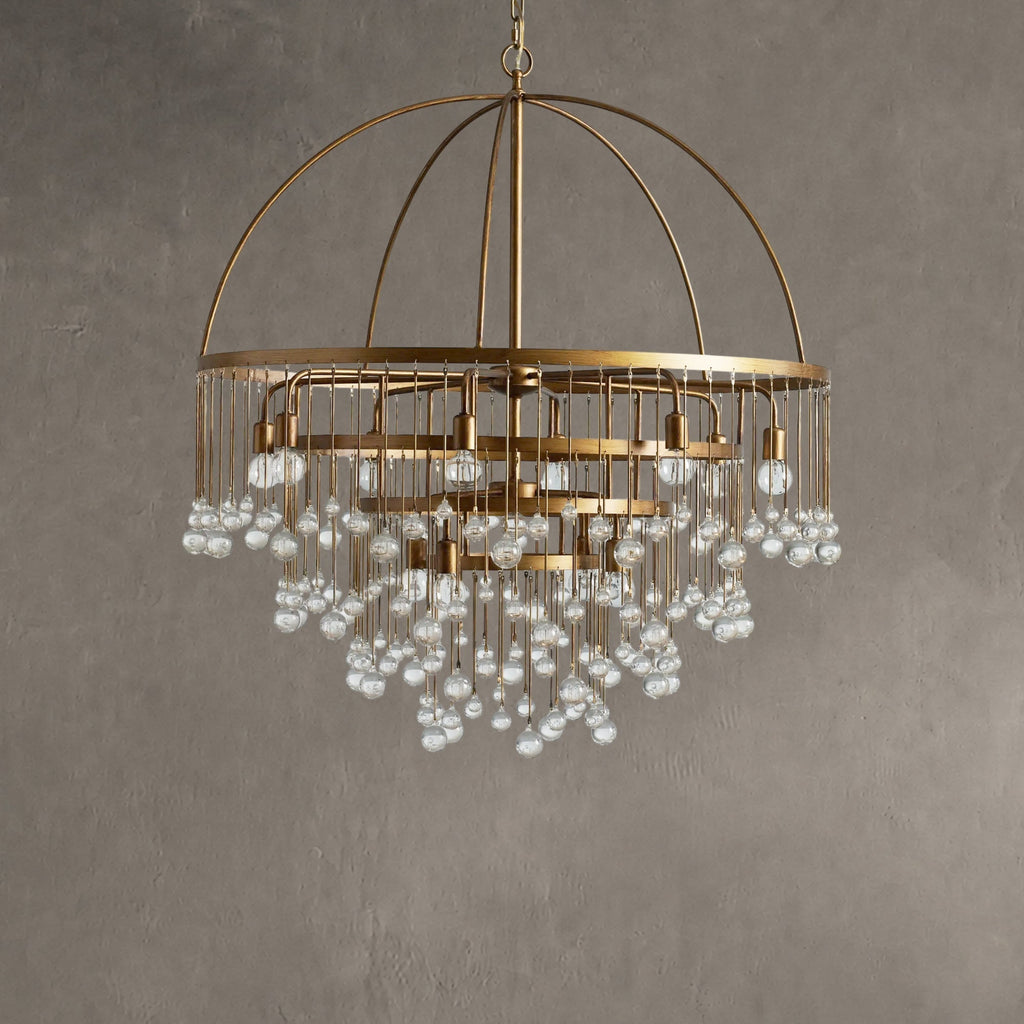 Gembough Crystal Ball Round Chandelier 5 Light / 8 Light