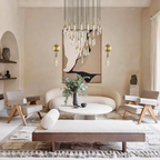 Rillfall Round Chandelier 17" 24" 36“48‘’ 58“