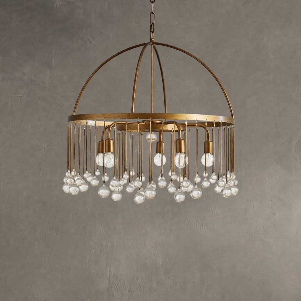 Gembough Crystal Ball Round Chandelier 5 Light / 8 Light