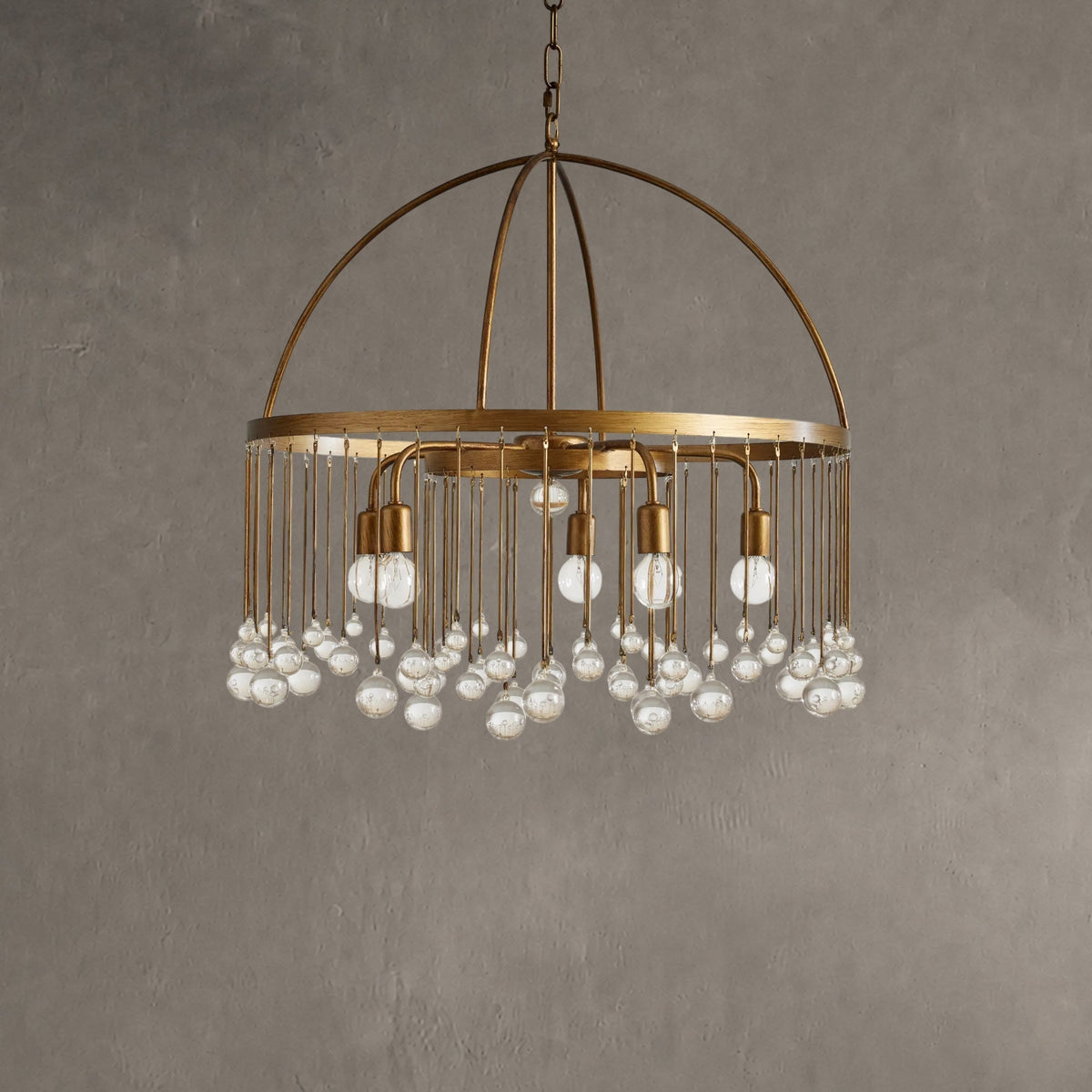 Gembough Crystal Ball Round Chandelier 5 Light / 8 Light