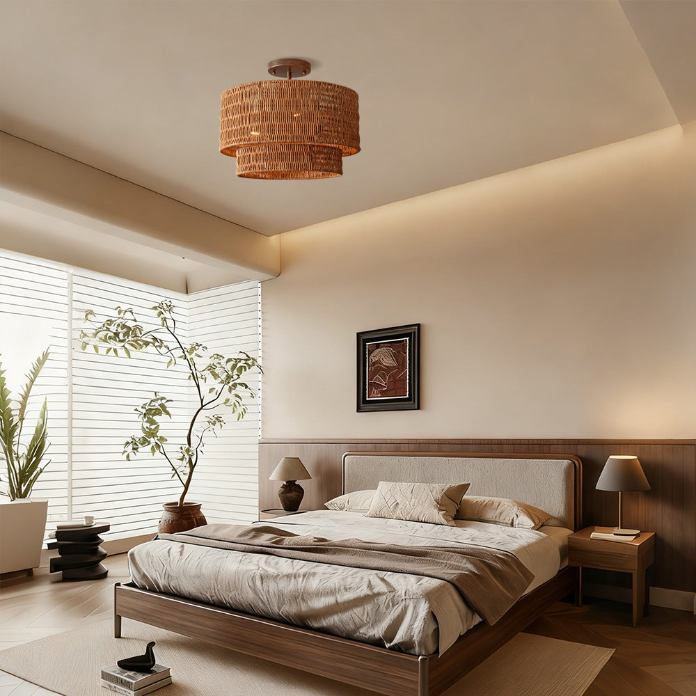 Weavefall Flush Mount