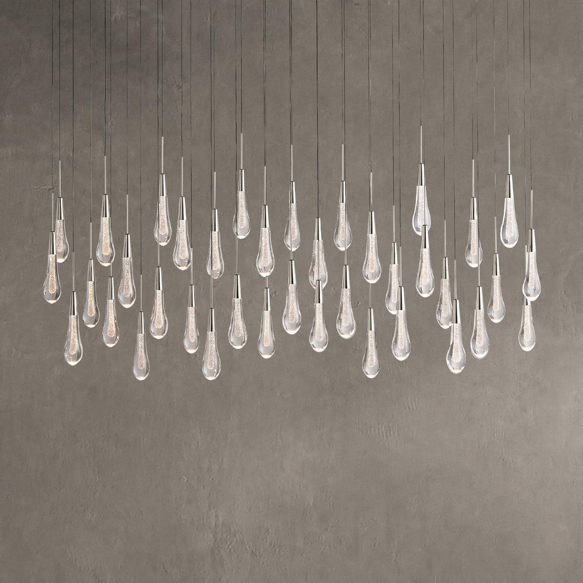 Rillfall Linear Chandelier 37"50"70"87"120"