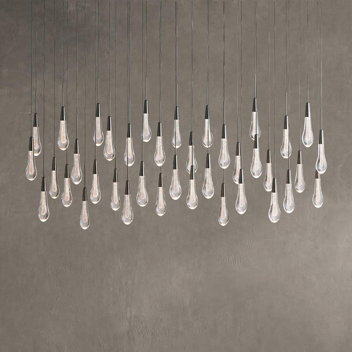 Rillfall Linear Chandelier 37"50"70"87"120"