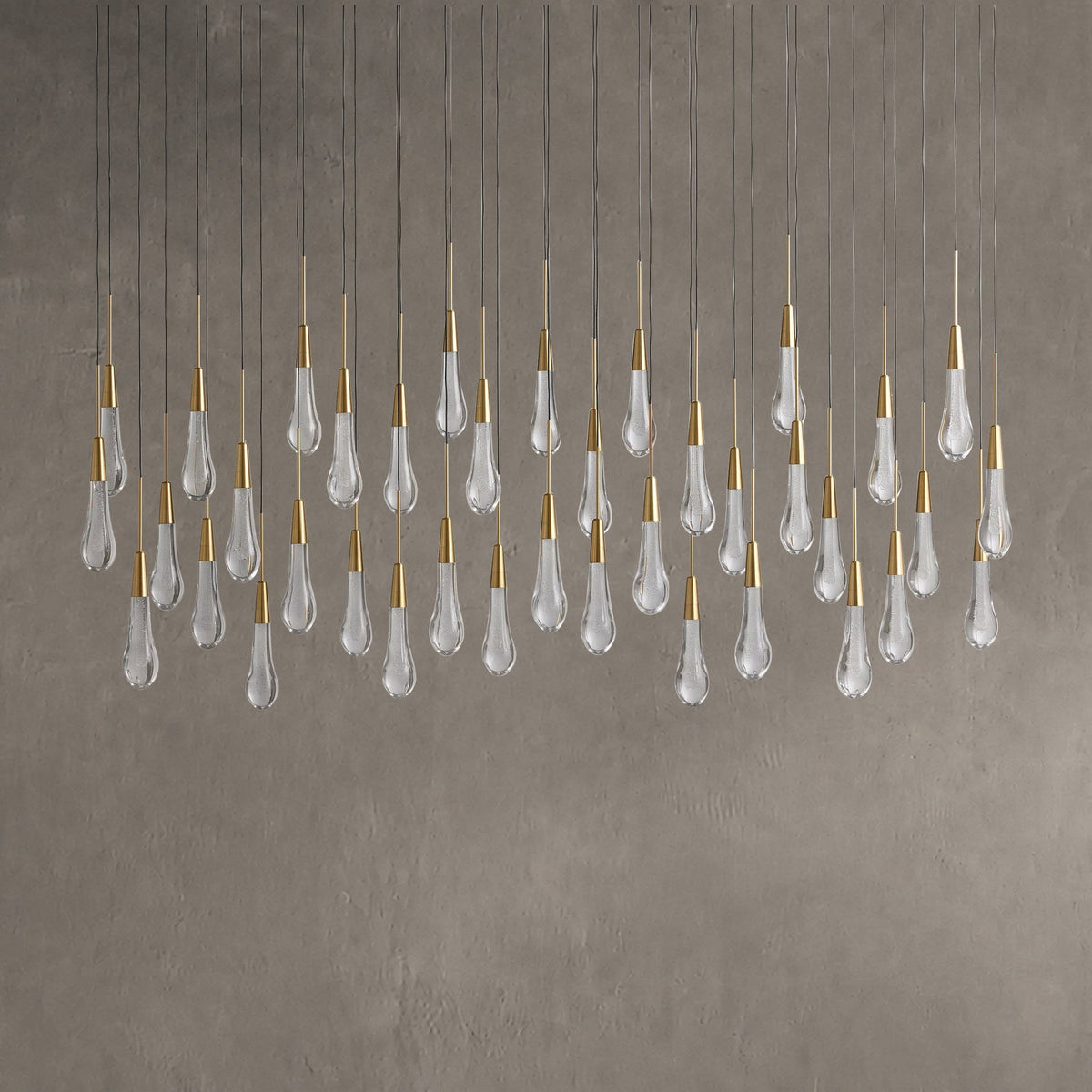 Rillfall Linear Chandelier 37"50"70"87"120"