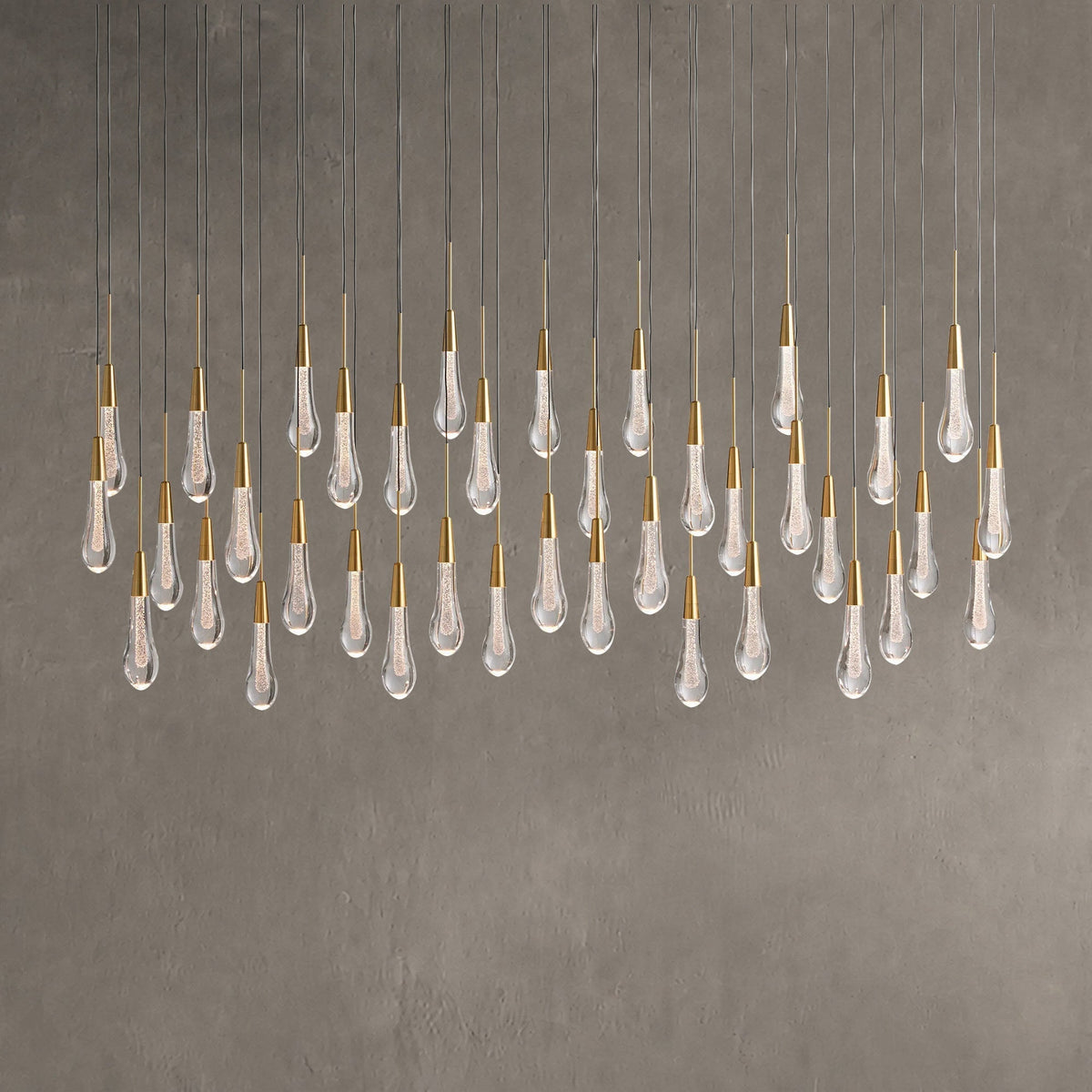 Rillfall Linear Chandelier 37"50"70"87"120"