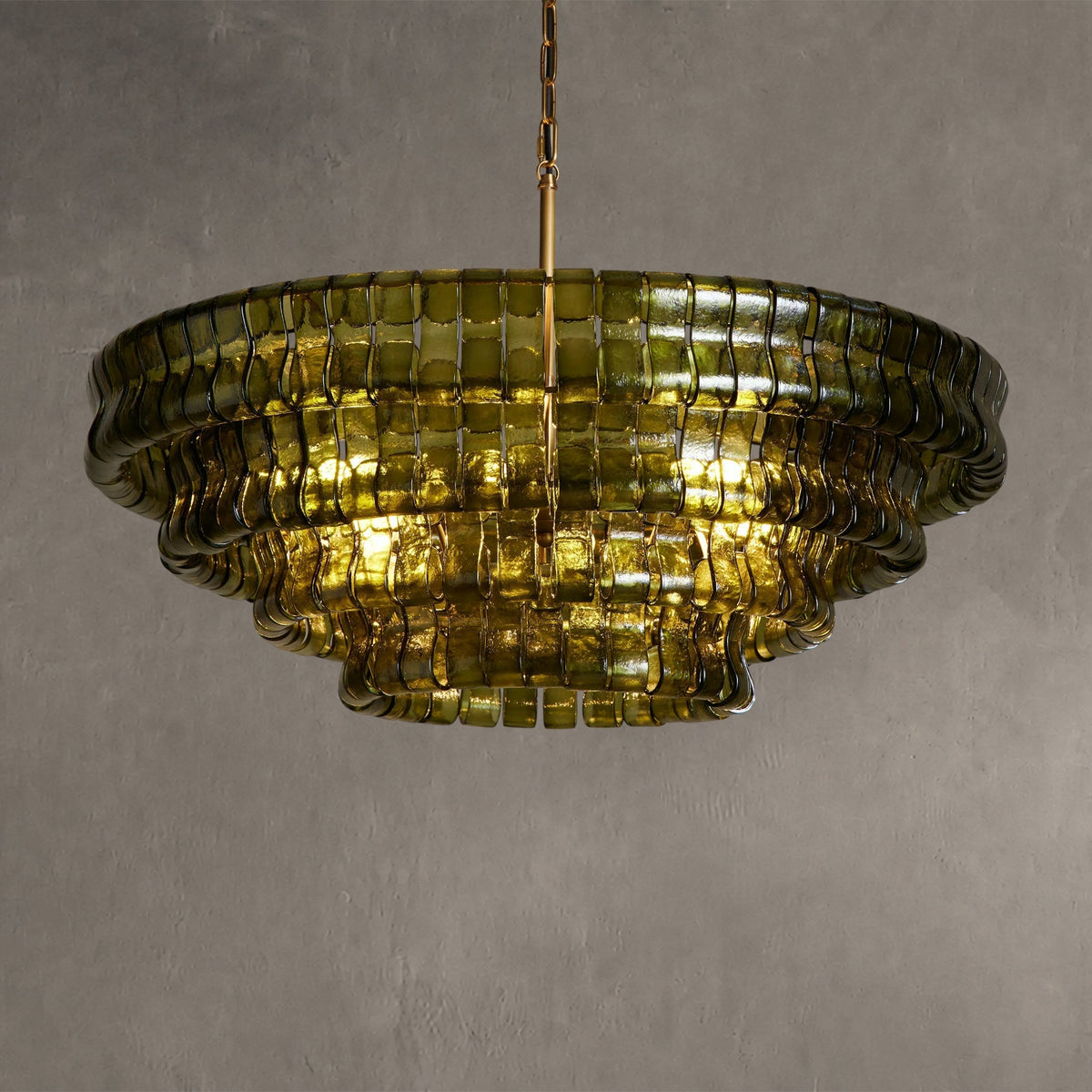 Frostweft Round Chandelier