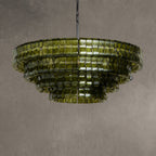 Frostweft Round Chandelier