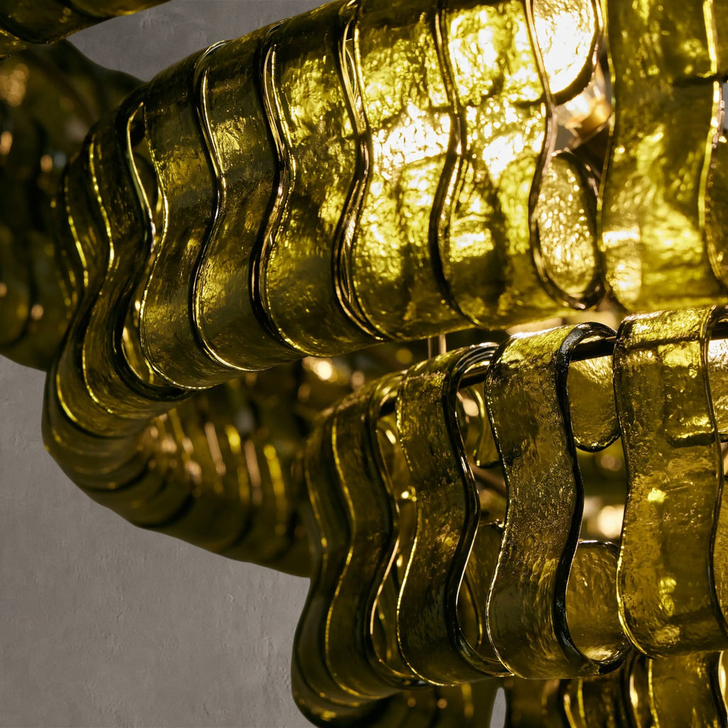 Frostweft Round Chandelier