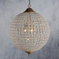 Beadgala Round Chandelier