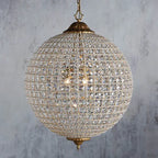 Beadgala Round Chandelier