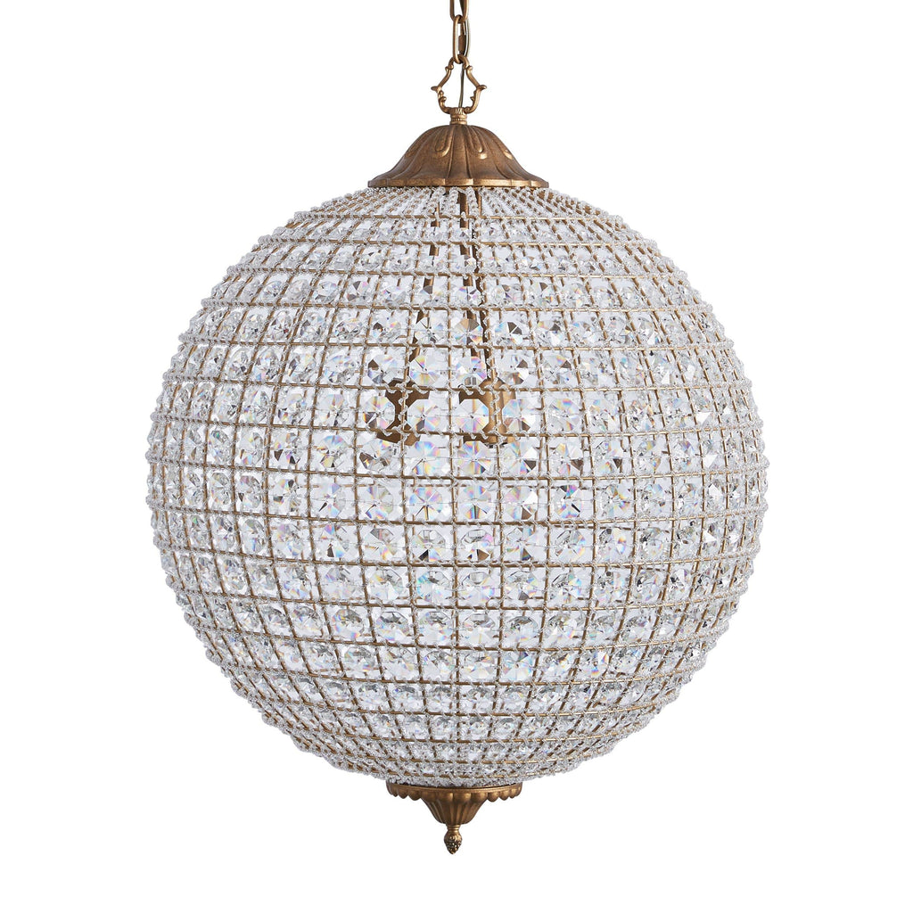 Beadgala Round Chandelier