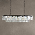 Prismcourt Tiered Rectangular Chandelier