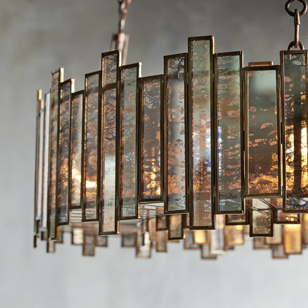 Mirrortrace Round Chandelier