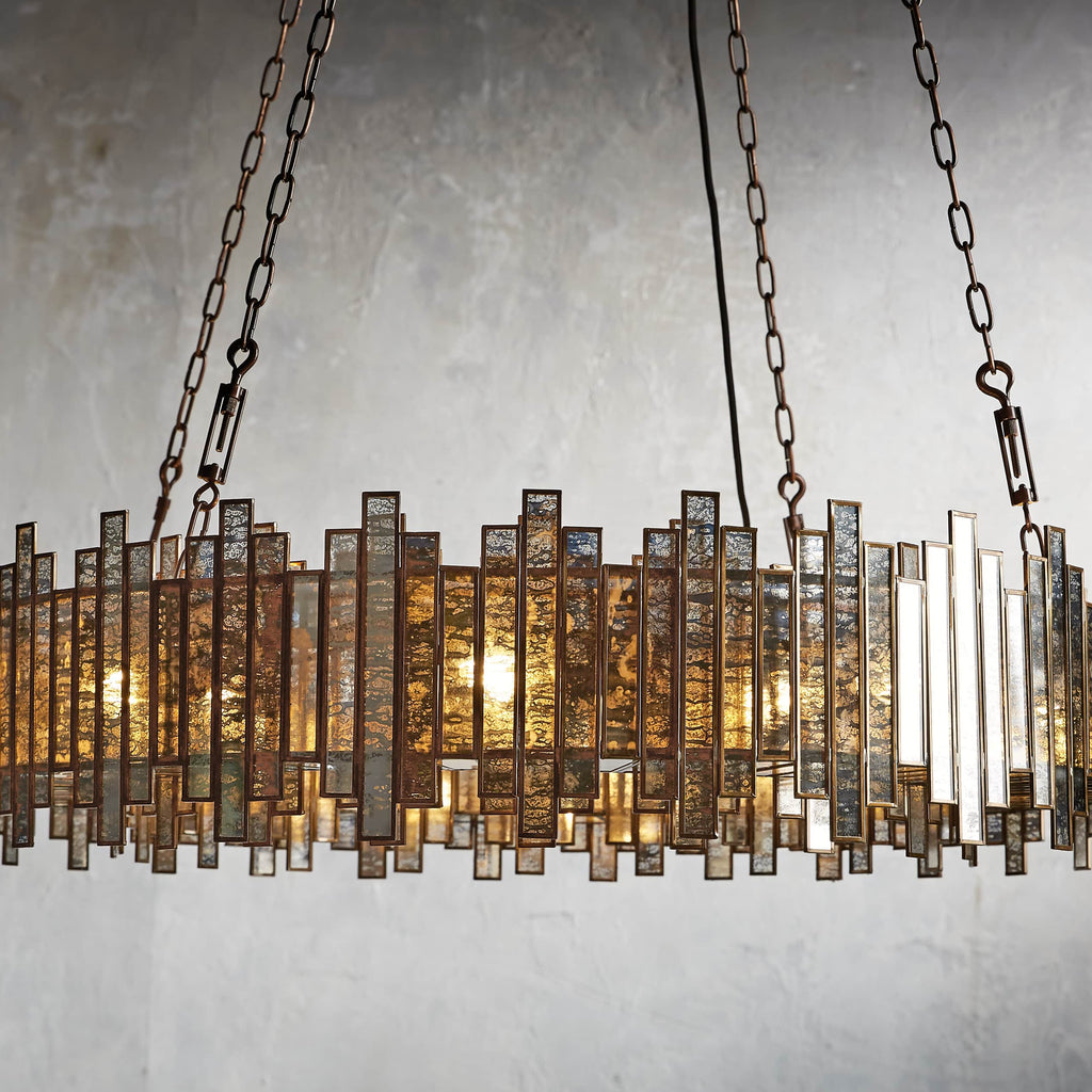 Mirrortrace Round Chandelier