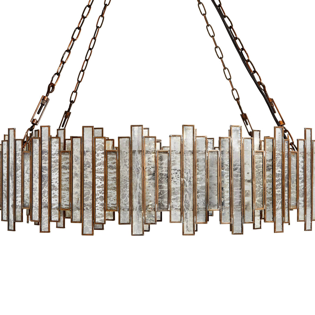 Mirrortrace Round Chandelier