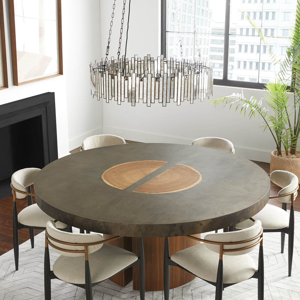 Mirrortrace Round Chandelier