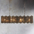Mirrortrace Rectangular Chandelier