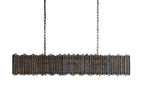 Mirrortrace Rectangular Chandelier