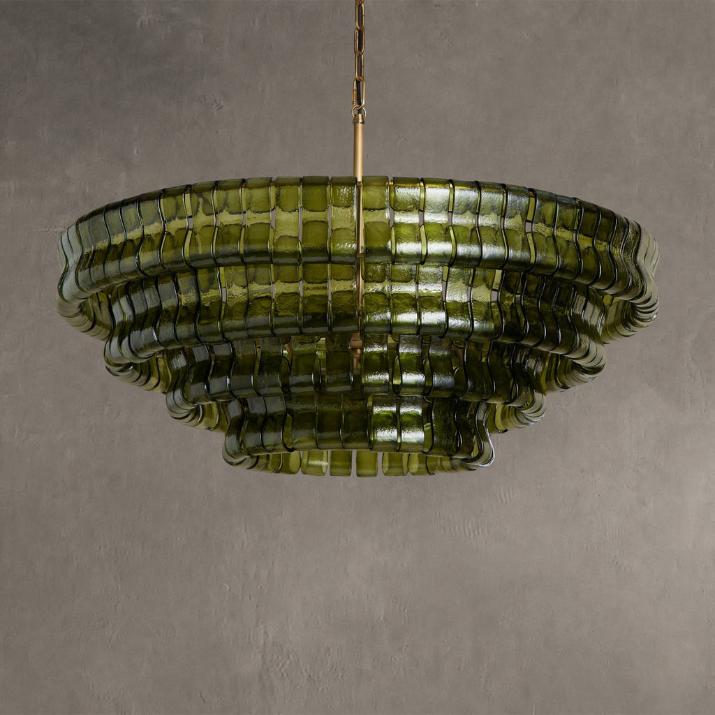 Frostweft Round Chandelier