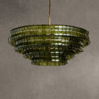Frostweft Round Chandelier