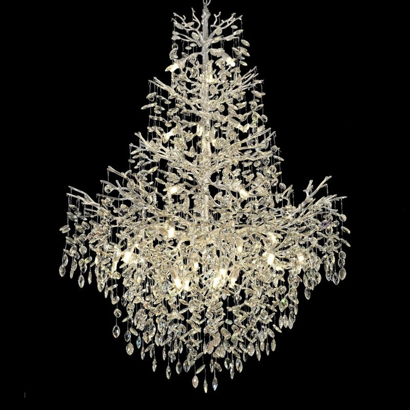Modern Ice Eye Crystal Branch Chandelier