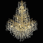 Modern Ice Eye Crystal Branch Chandelier